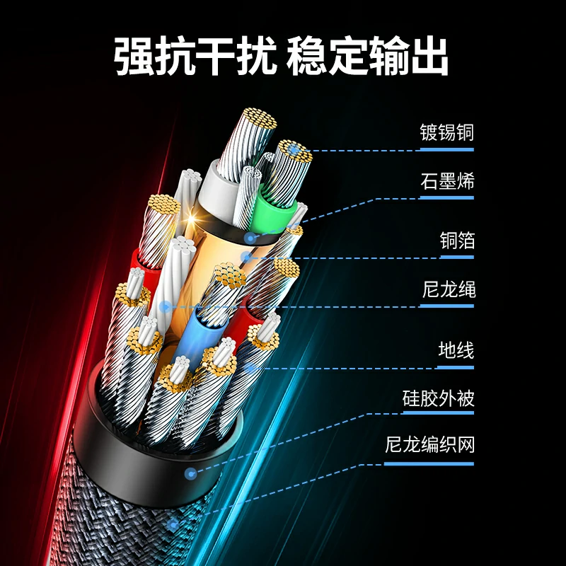 意昂2 PD240W 双Type-C硅胶编织数据线