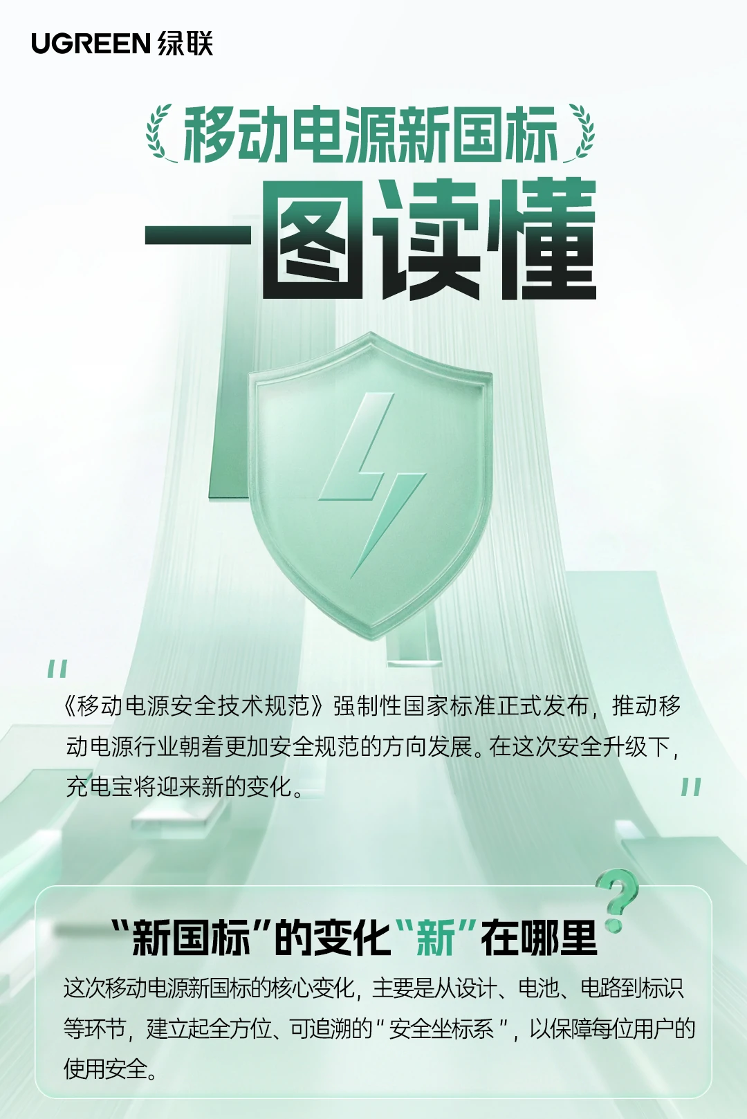 一图读懂2026年移动电源新国标变化