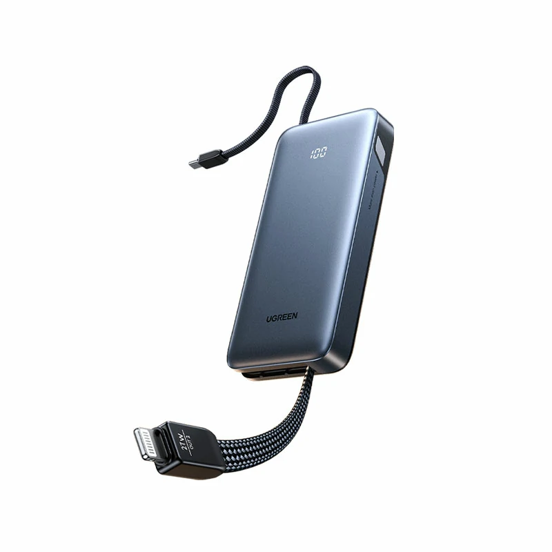 意昂230W自带双线充电宝 20000mAh 苹果MFi认证