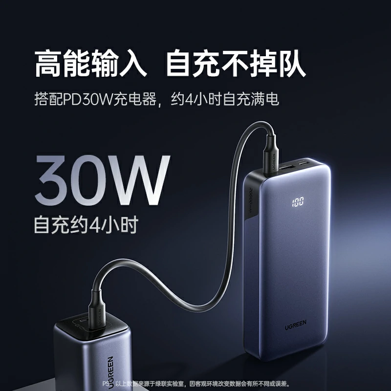 意昂230W多接口快充移动电源 20000mAh