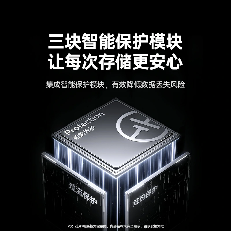 意昂2四盘位硬盘柜 128TB扩容 不带RAID
