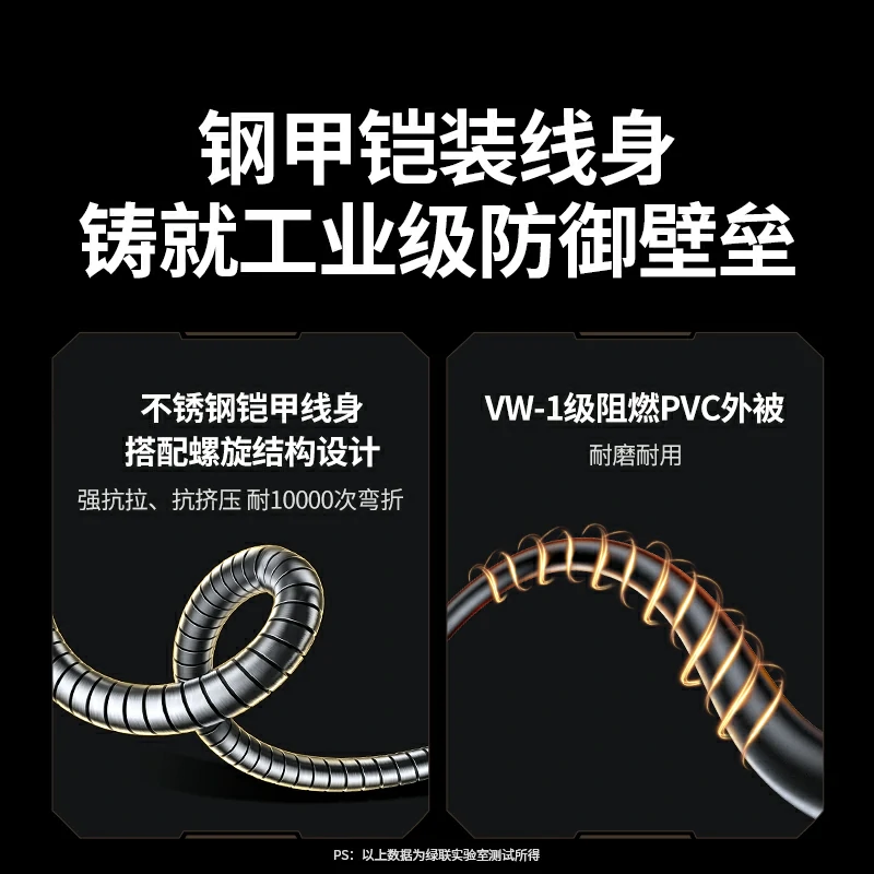 意昂2HDMI2.2 光纤铠甲8K高清视频线